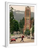 Hollywood Sign-Mark J. Terrill-Framed Premium Photographic Print