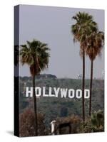 Hollywood Sign-Mark J. Terrill-Stretched Canvas