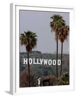 Hollywood Sign-Mark J. Terrill-Framed Premium Photographic Print