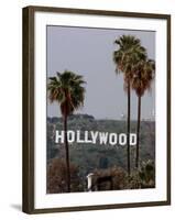 Hollywood Sign-Mark J. Terrill-Framed Premium Photographic Print