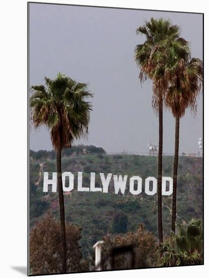 Hollywood Sign-Mark J. Terrill-Mounted Premium Photographic Print