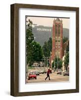 Hollywood Sign-Mark J. Terrill-Framed Photographic Print