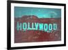 Hollywood Sign-NaxArt-Framed Art Print