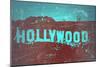 Hollywood Sign-NaxArt-Mounted Art Print