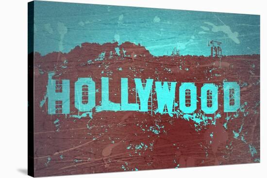 Hollywood Sign-NaxArt-Stretched Canvas