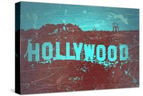 Hollywood Sign-NaxArt-Stretched Canvas