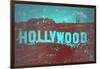 Hollywood Sign-NaxArt-Framed Art Print