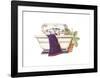 Hollywood Soak-Lisa Danielle-Framed Giclee Print