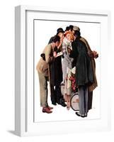 "Hollywood Starlet", March 7,1936-Norman Rockwell-Framed Giclee Print