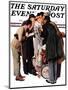 "Hollywood Starlet" Saturday Evening Post Cover, March 7,1936-Norman Rockwell-Mounted Giclee Print