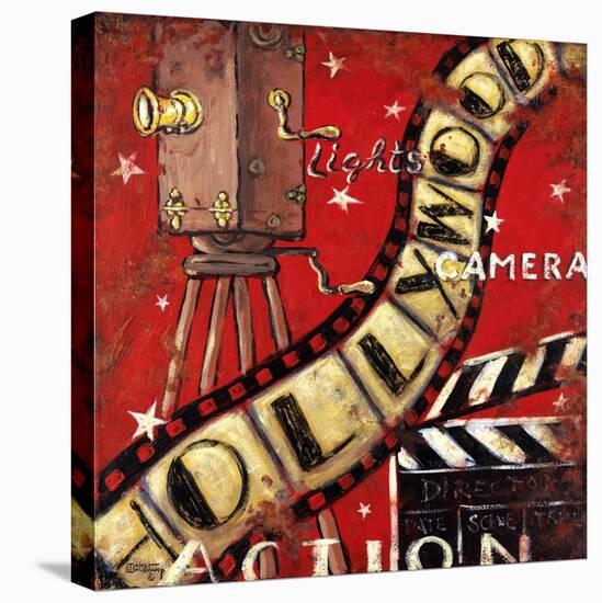 Hollywood-Janet Kruskamp-Stretched Canvas
