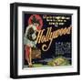 Hollywood-null-Framed Art Print