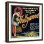 Hollywood-null-Framed Art Print