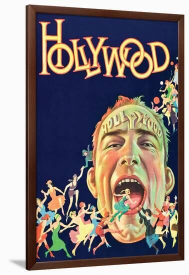 Hollywood-null-Framed Art Print