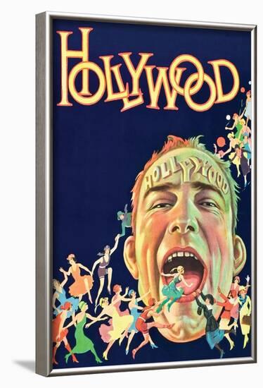 Hollywood-null-Framed Art Print