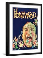 Hollywood-null-Framed Art Print