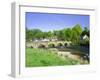 Holme Bridge Near Bakewell, Peak District National Park, Derbyshire, England, UK-Roy Rainford-Framed Photographic Print