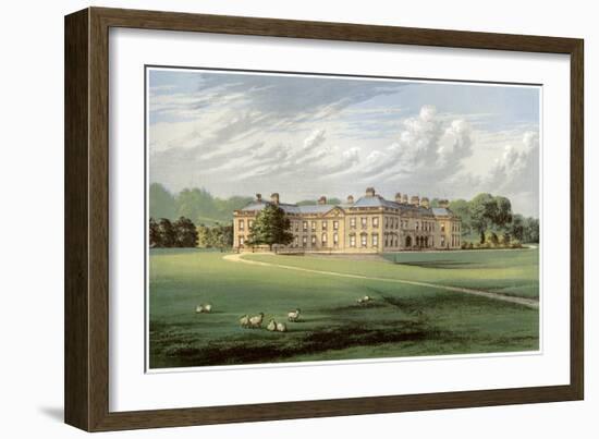 Holme Lacy, Herefordshire, Home of Baronet Stanhope, C1880-Benjamin Fawcett-Framed Giclee Print
