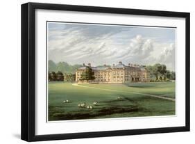 Holme Lacy, Herefordshire, Home of Baronet Stanhope, C1880-Benjamin Fawcett-Framed Giclee Print