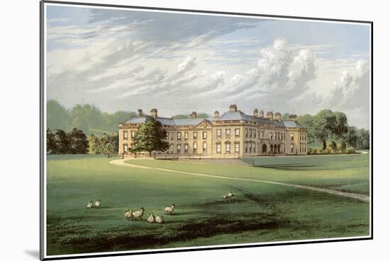 Holme Lacy, Herefordshire, Home of Baronet Stanhope, C1880-Benjamin Fawcett-Mounted Giclee Print