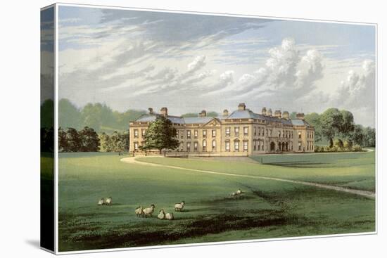 Holme Lacy, Herefordshire, Home of Baronet Stanhope, C1880-Benjamin Fawcett-Stretched Canvas