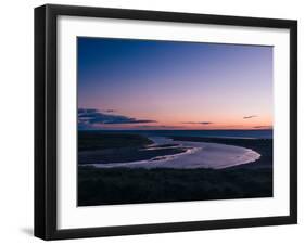 Holme Next-To-Sea, Norfolk at Sunset-Peter Naylor-Framed Photographic Print