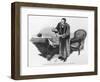 Holmes and Hatherley-Sidney Paget-Framed Art Print