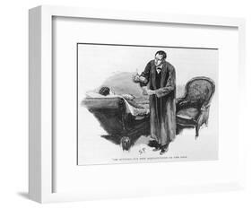 Holmes and Hatherley-Sidney Paget-Framed Art Print