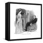 Holmes and Mrs. St. Clair-Sidney Paget-Framed Stretched Canvas