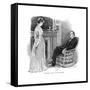 Holmes and Mrs. St. Clair-Sidney Paget-Framed Stretched Canvas