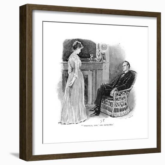 Holmes and Mrs. St. Clair-Sidney Paget-Framed Giclee Print