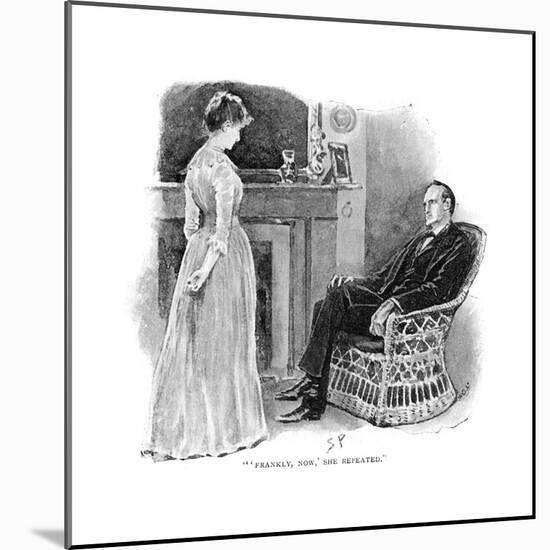 Holmes and Mrs. St. Clair-Sidney Paget-Mounted Giclee Print