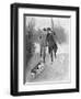 Holmes and Watson, Dog, C20-Sidney Paget-Framed Photographic Print