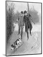 Holmes and Watson, Dog, C20-Sidney Paget-Mounted Photographic Print