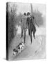 Holmes and Watson, Dog, C20-Sidney Paget-Stretched Canvas