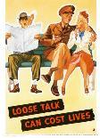 Loose Talk Can Cost Lives-Holmgren-Art Print