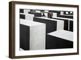 Holocaust Memorial Berlin-Felipe Rodriguez-Framed Photographic Print