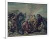 Holocaust of Noah-Giovanni Carnovali (Piccio)-Framed Art Print