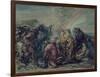 Holocaust of Noah-Giovanni Carnovali (Piccio)-Framed Art Print