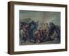 Holocaust of Noah-Giovanni Carnovali (Piccio)-Framed Art Print