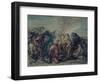 Holocaust of Noah-Giovanni Carnovali (Piccio)-Framed Art Print