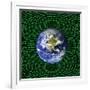 Holographic Universe, Conceptual Image-null-Framed Photographic Print