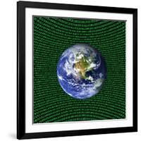 Holographic Universe, Conceptual Image-null-Framed Photographic Print