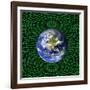 Holographic Universe, Conceptual Image-null-Framed Photographic Print