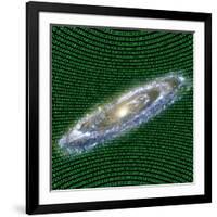 Holographic Universe, Conceptual Image-null-Framed Photographic Print