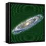 Holographic Universe, Conceptual Image-null-Framed Stretched Canvas