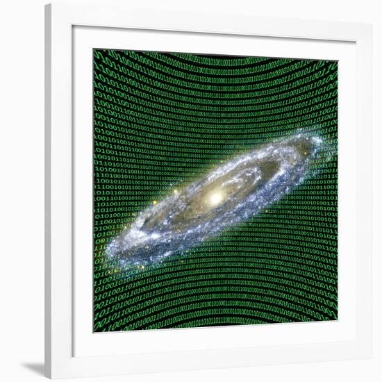 Holographic Universe, Conceptual Image-null-Framed Photographic Print