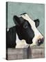 Holstein Cow I-Jade Reynolds-Stretched Canvas