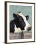 Holstein Cow I-Jade Reynolds-Framed Art Print