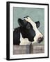 Holstein Cow I-Jade Reynolds-Framed Art Print